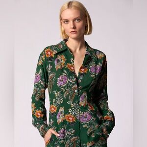 Equipment Bailey Floral Shirt, Size 8